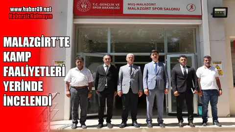 Muş'ta Gençlik Kampı'nda Annelere ve Kızlara Ziyaret