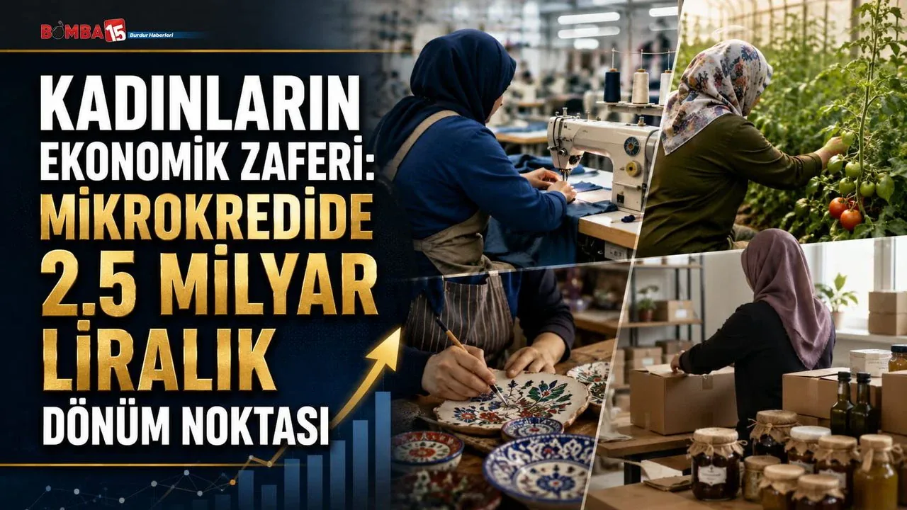 Türkiye'de Mikrokredi Devrimi: 2.5 Milyar Liralık Tarihi Eşik Aşılı Türkiye'de Mikrokredi Devrimi: 2.5 Milyar Liralık Tarihi Eşik Aşılı