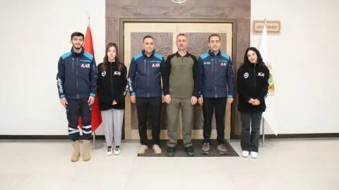 ACAR Derneği Erzurum Orman Bölge Müdürü Serkan Karakurt'u Ziyaret Etti