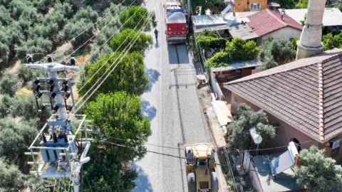 Alaşehir'de 3 Kilometrelik Yol Yenileme Çalışması Tamamlandı
