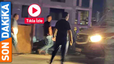 Gaziantep Vadipark'ta Korkutan Kaza: İki Araç Çukura Düştü