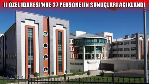 Muş İl Özel İdaresi personel alım sonuçları açıklandı: İşte kura listesi