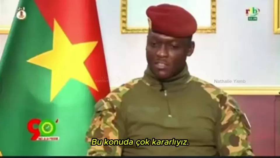 Burkina Faso Lideri Traoré: Fransız Casuslarına ve Hain Ajanlara İdam Cezaşı görseli