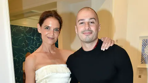 Katie Holmes, sevgilisi Jason Bard Yarmosky'ın 40. doğum gününü romantik paylaşımlarla kutladı