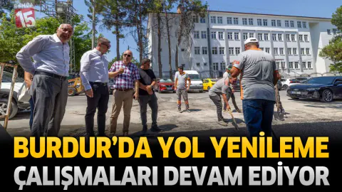 Burdur'da Yol ve Altyapı Yenilemesi: Bahçelievler Mahallesi'nde Çalışmalar Sona Erdi