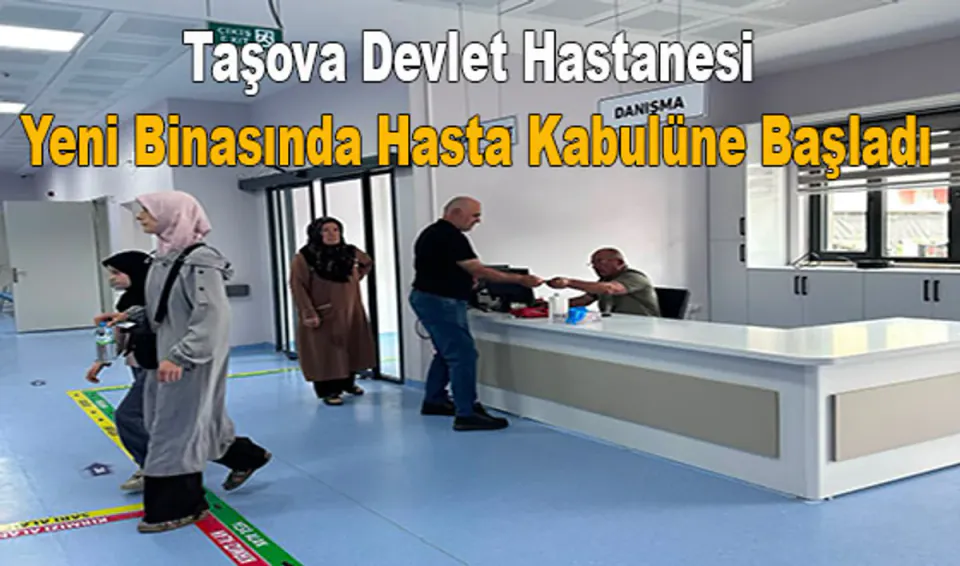 Taşova Devlet Hastanesi Yeni Hizmet Binasıyla Kapılarını Açtı görseli