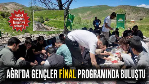 Ağrı'da Gençlerin Buluşması: Spor ve Filistin Bilinci Bir Arada