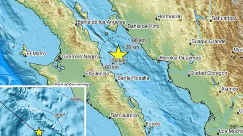 Meksika'da Korkutan Sarsıntı: Kaliforniya Körfezi'nde 6.0 Deprem