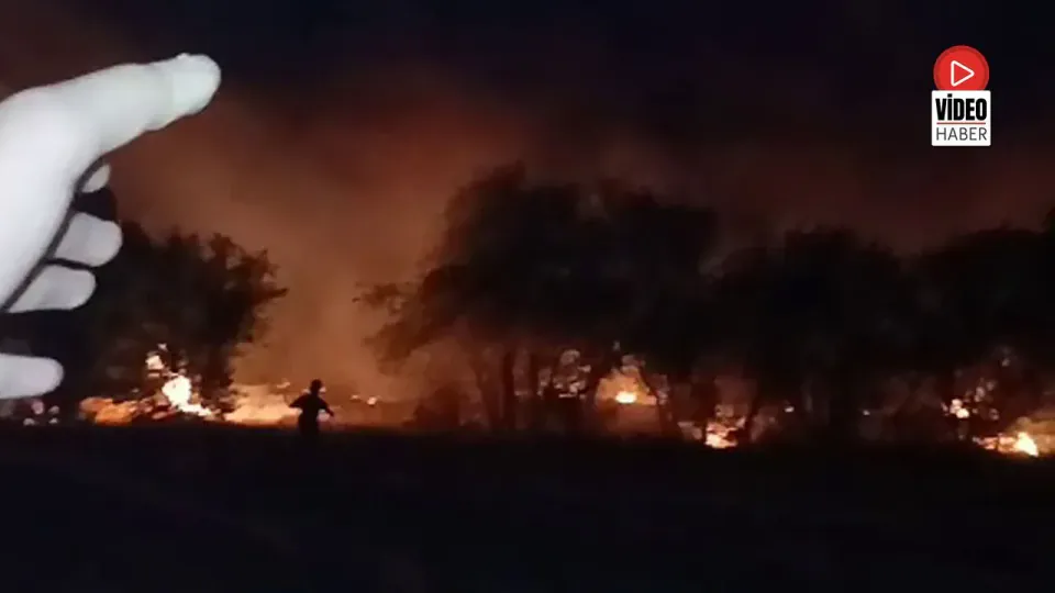 Erzincan'da Yangın Anında Çocukların Panik Dolu Anları Kamerada görseli