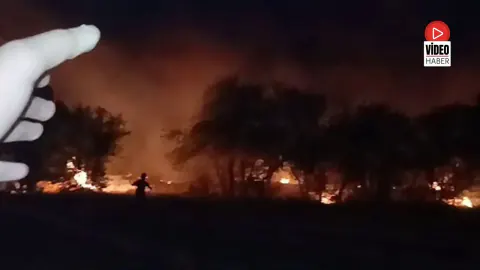 Erzincan'da Yangın Anında Çocukların Panik Dolu Anları Kamerada