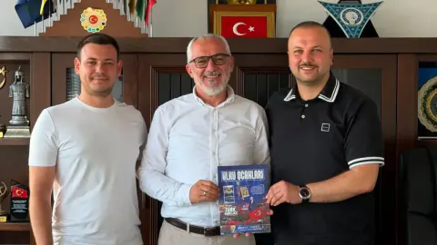 Kırklareli Ülkü Ocakları'ndan Çakıllı Belediye Başkanı Mehmet Bayram'a Ziyaret