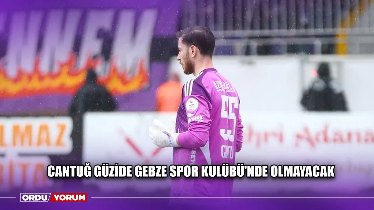 Güzide Gebze Spor'da Kaleci Ayrılığı: Cantuğ Temel Yollarını Ayırıyor Güzide Gebze Spor'da Kaleci Ayrılığı: Cantuğ Temel Yollarını Ayırıyor