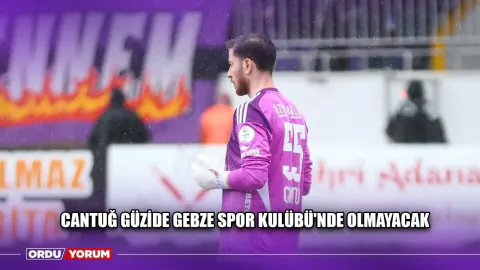 Güzide Gebze Spor'da Kaleci Ayrılığı: Cantuğ Temel Yollarını Ayırıyor