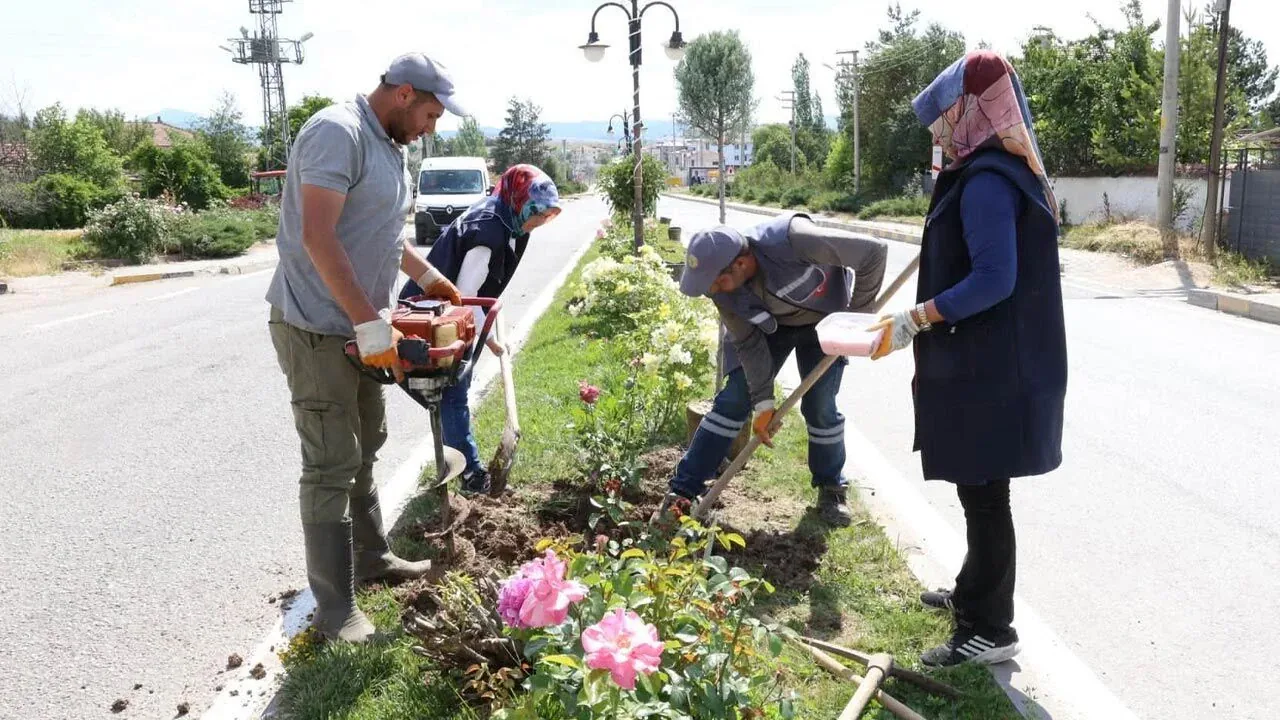 Çerkeş'in Ankara Girişi Yeni Görünümüne Kavuşuyor Çerkeş'in Ankara Girişi Yeni Görünümüne Kavuşuyor