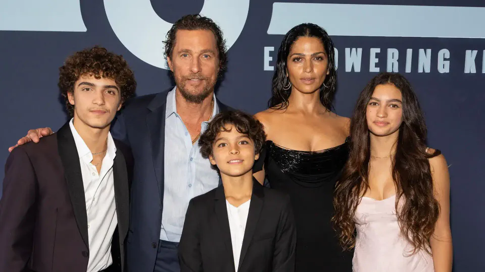 Matthew McConaughey'in Çocukları Texas'teki Önemli Töreni Çaldı görseli
