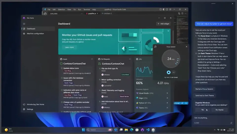 Windows 11 Copilot'a Performans Analizi Geldi: Kaynak Tüketimi Tartışması görseli