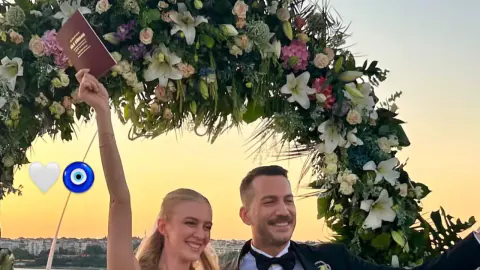 Survivor Şampiyonu Ogeday Girişken ve Zeynep Yumrutaş Evlendi