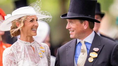 Peter Phillips ve Harriet Phillips Royal Ascot'ta Görüntülendi