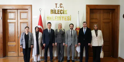 Bilecik Barosu Başkanı Selbes, Belediye Başkanı Subaşı'yi ziyaret etti