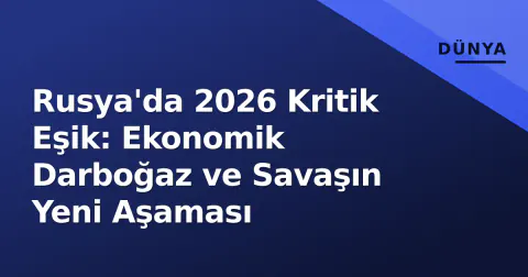 Rusya'da 2026 Kritik Eşik: Ekonomik Darboğaz ve Savaşın Yeni Aşaması