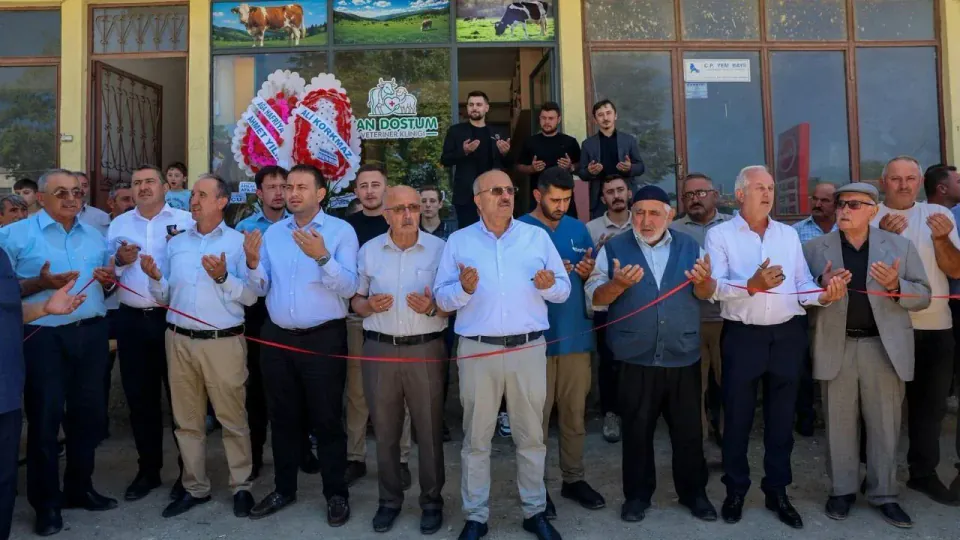 Taşköprü Alatarla Köyü'nde Can Dostum Veteriner Kliniği Hizmete Açıldı görseli