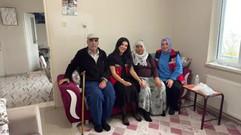 Bozüyük'te şehit Cihat Kaya ailesine vefa ziyareti: "Yalnız değilsiniz"