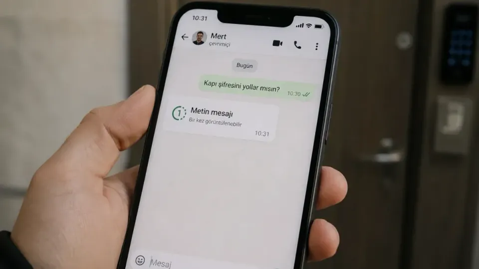 WhatsApp'tan iPhone Kullanıcılarına Yeni Gizlilik Hamlesi: Mesajlar Yok Olacak görseli