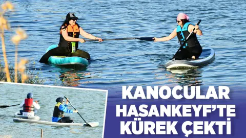 Hasankeyf'te Kadim Su Kültürü Modern Kanolarla Geri Dönüyor