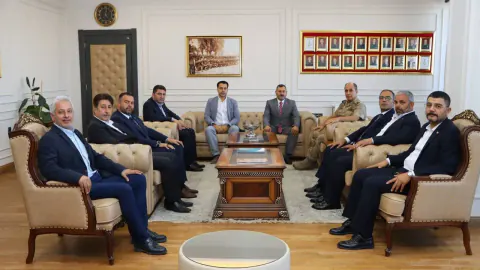 MHP Şanlıurfa İl Başkanı Osman Mutlu'dan Güvenlik Güçlerine Ziyaret