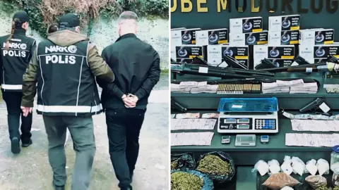 73 İlde Narkotik Operasyonu: Binlerce Hap ve Yüzlerce Kilo Uyuşturucu Ele Geçirildi