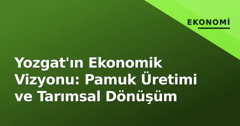 Yozgat'ın Ekonomik Vizyonu: Pamuk Üretimi ve Tarımsal Dönüşüm