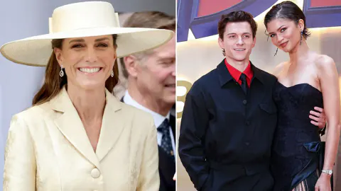 Prenses Kate Garter Day'de Büyüledi: Tom Holland ve Zendaya Şık