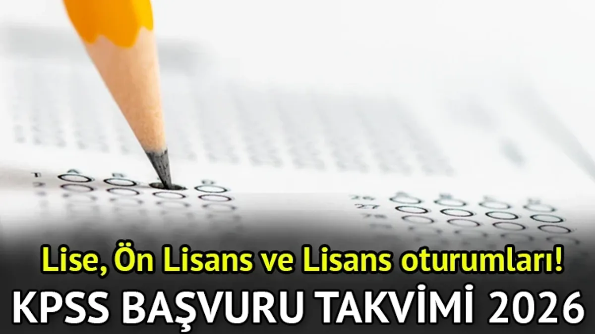 2026 KPSS Sınav Takvimi Açıklandı: Lise, Ön Lisans ve Lisans Tarihleri Belli Oldu 2026 KPSS Sınav Takvimi Açıklandı: Lise, Ön Lisans ve Lisans Tarihleri Belli Oldu
