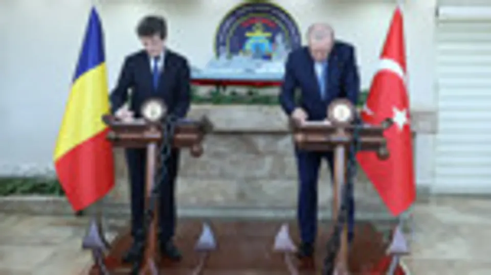 Cumhurbaşkanı Erdoğan ve Romanya Cumhurbaşkanı Nicușor Dan İstanbul'da Bir Araya Geldi görseli
