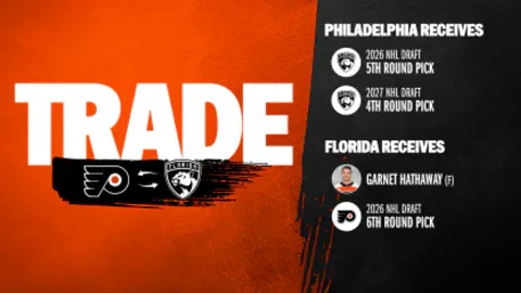 Philadelphia Flyers'da Garnet Hathaway Dönemi Sona Erdi: Takas Detayları Belli Oldu