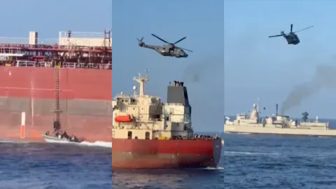 AB Güçleri Rusya'nın 'Gölge Filosu'na Ait Tankeri El Kondu