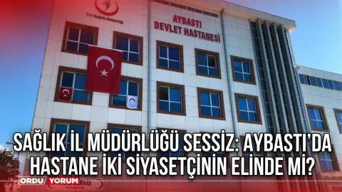 Aybastı Devlet Hastanesi'nde İstifa Krizi: 'İki Siyasetçi' Kim?