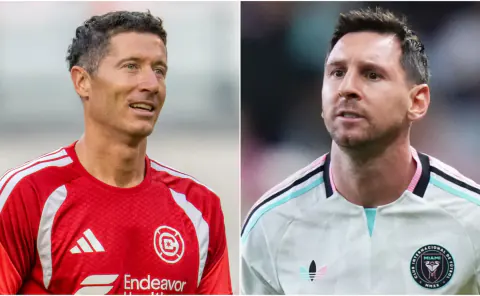 Robert Lewandowski MLS'te Golle Başladı: Messi ve Suarez ile Rekabet Başlıyor