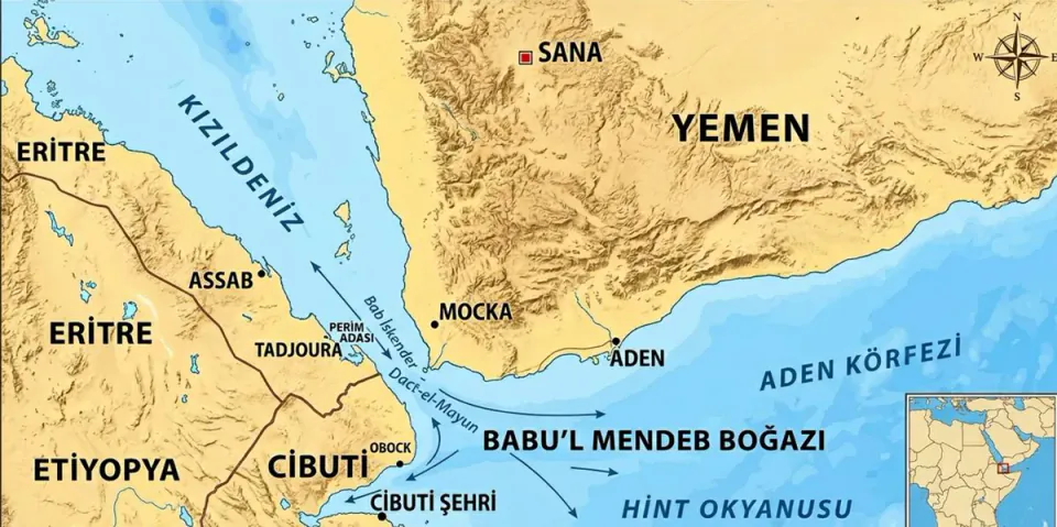 Husiler'den Babu'l Mendeb Açıklaması: Sadece Suudi Arabistan'a Kapalı görseli