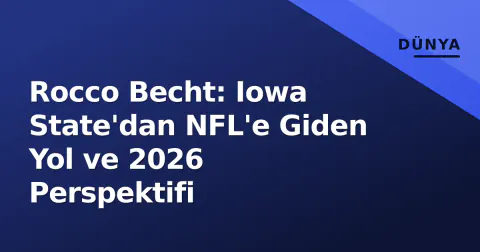Rocco Becht: Iowa State'dan NFL'e Giden Yol ve 2026 Perspektifi