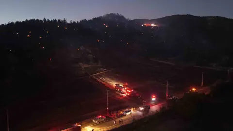 Kayseri Yahyalı'nda orman yangını kontrol altına alındı, soğutma çalışmaları sürüyor