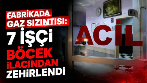 Edirne'de Fabrikada Gaz Sızıntısı: 7 İşçi Zehirlendi