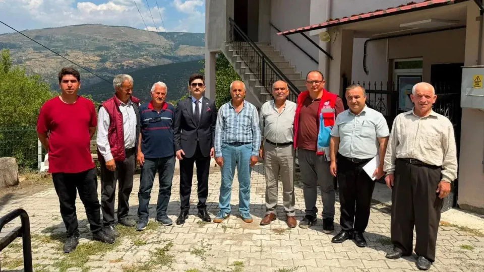 Bayramören Kaymakamı Oğuzhan Gülhan Köy Ziyaretlerinde Sorunları Yerinde Dinledi görseli