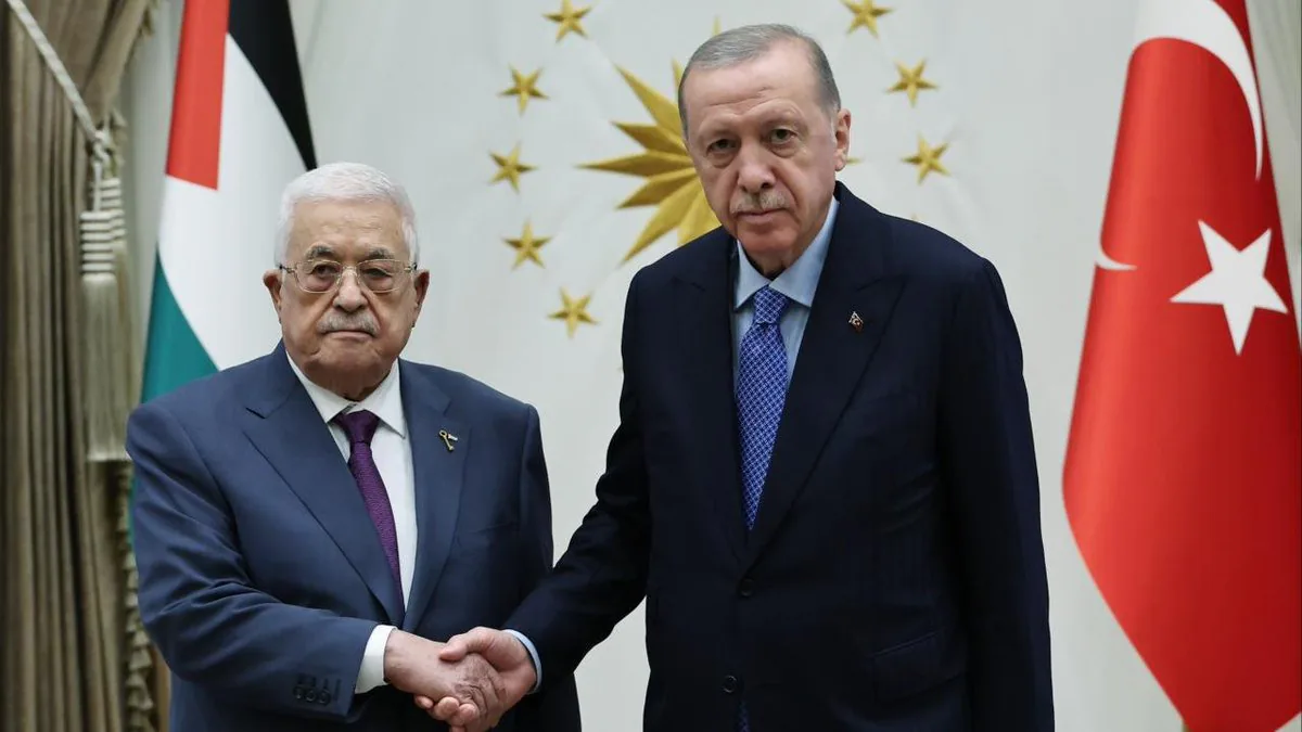 Filistin Devlet Başkanı Mahmud Abbas Türkiye'ye Geliyor Filistin Devlet Başkanı Mahmud Abbas Türkiye'ye Geliyor