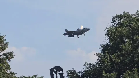 Washington DC Semalarında F-35 Alarmı: Alçak İrtifa Uçuşu Şehirde Panik Yarattı