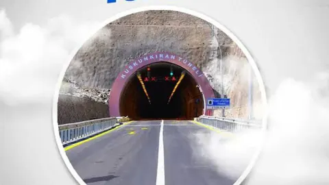 Kuskunkıran Tüneli 1 aylığına kapatıldı: Tatvan-Van alternatif rota belirlendi