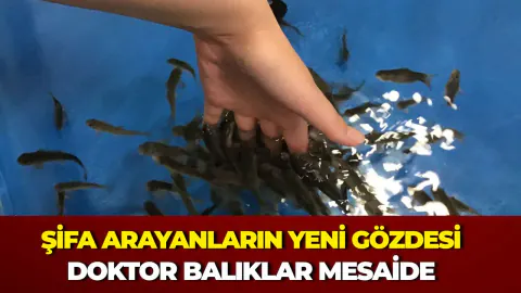 Kırşehir'de Termal Suların Şifası: Doktor Balıklar Terapi Merkezi Oldu