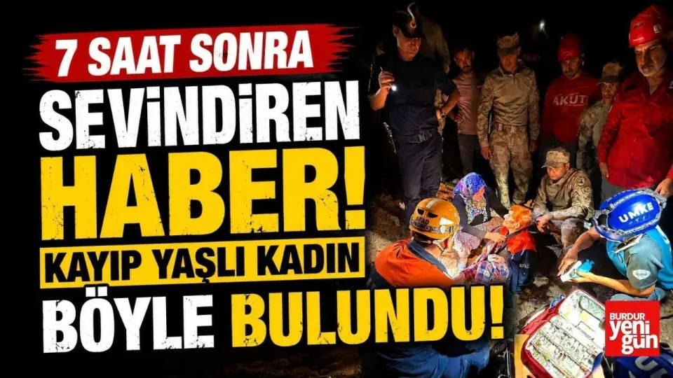 Alanya'da Kaybolan Alzheimer Hastası Yaşlı Kadın Termal Dronla Bulundu görseli