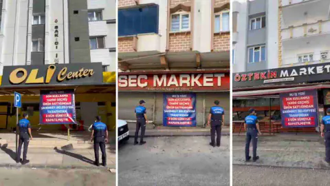 Gaziantep'te market denetimi: 3 işletme son kullanma tarihi nedeniyle kapatıldı