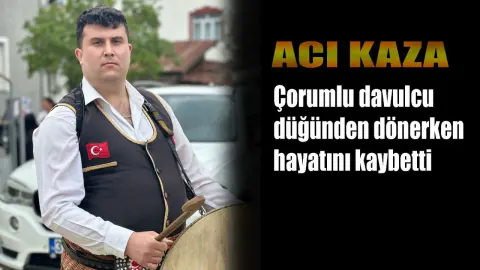 Çorum'da feci kaza: Düğün dönüşü uçuruma yuvarlanan araçta 2 kişi öldü